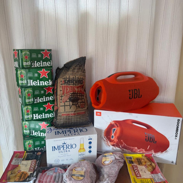 🍀 KIT JBL LARANJA 🍀 